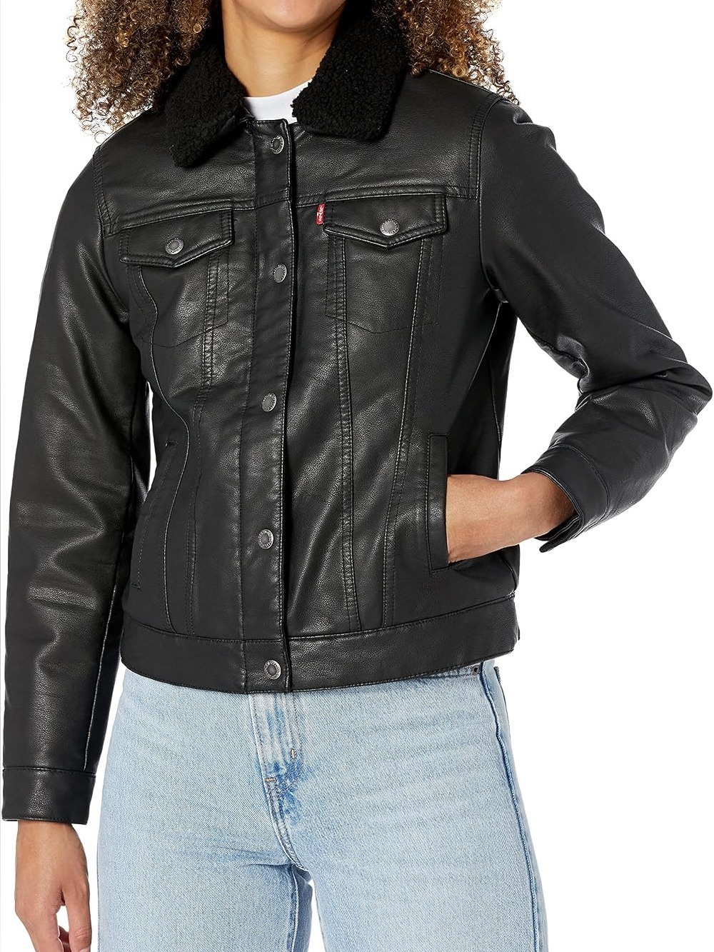 Levi’s Sherpa Faux Leather Jacket